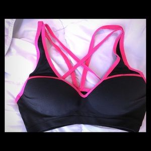 PINK Victoria Secret Push up sports bra